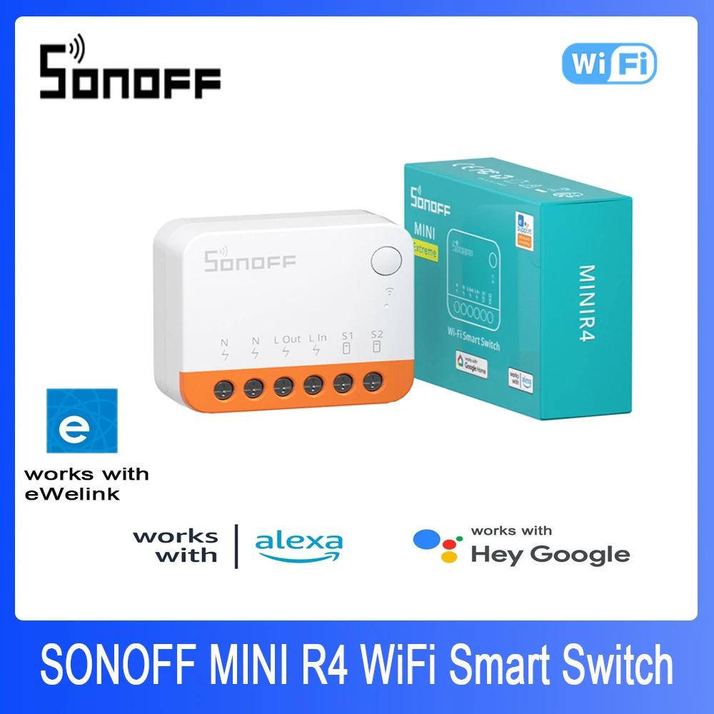 SONOFF ̴  Ʈ ġ,  ġ, Ʈ Ȩ ۵, eWelink-Remote R5, S-MATE  , Alexa Google Home, R4